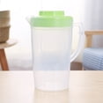 thumbnail image 4 of Birdeem Plastic Water Pitcher with Lid and Spout, Large Capacity 2 Liter Cold Drink Dispenser for Iced Tea, Lemonade, and Beverages, Wide Mouth Design for Easy Filling and Cleaning, 9x5x4 Inches, 4 of 9