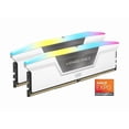thumbnail image 1 of CORSAIR Vengeance RGB 32GB (2 x 16GB) 288-Pin PC RAM DDR5 6000 (PC5 48000) Desktop Memory Model CMH32GX5M2E6000Z36W, 1 of 2