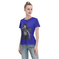 thumbnail image 4 of Women's Basic Short Sleeve T-Shirt Attacking Giant Levi Ackerman, 4 of 6