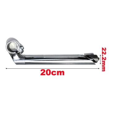 MYG Surélévateur de Potence de Bicyclette/vélo 150/200 mm Guidon 22,2 mm Potence de Vélo Pliant