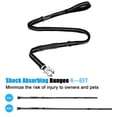 thumbnail image 3 of Heavy Duty Tactical Bungee Dog Leash, 4-6FT No Pull Dog Leash with Quick Release Carabiner, Reflective Shock Absorbing Leashes with Car Seatbelt for Medium Large Dogs, 3 of 8