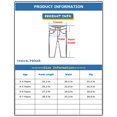thumbnail image 3 of KIDSCOOL SPACE Little Girls Jeans,Elastic Band Inside Embroidered Butterfly Stretchy Soft Denim Slim Pants, 3 of 6