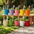 thumbnail image 4 of Tong Wall Hanging Planter With Hook Indoor Outdoor Use No Hole Modern Decorative Container For Succulents, 4 of 6