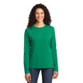 thumbnail image 1 of Port & Company Women's Long Sleeve Core Cotton T-Shirt LPC54LS, 1 of 1
