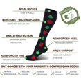 thumbnail image 4 of Compression Socks for Women & Men Circulation - 20-30mmHg 3 Pairs Compression Stockings for Nurse, Pregnancy, 4 of 6