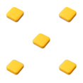 thumbnail image 1 of Maoww Pill Case 2 Grids Cute Dust Proof Daily Pills Organizer Box Portable Container Cases Dispenser Office for Purse Bags Yellow 5Set, 1 of 6
