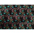 thumbnail image 4 of oneOone Cotton Cambric Fabric Spiral & Floral Block Decor Fabric Printed BTY 56 Inch Wide, 4 of 4