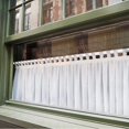 thumbnail image 5 of Adjustable Tension Rod Extendable Spring Curtain Rod With Self Adhesive Hook For Closet, White, Length 15.7 To 27.5 Inch (2), 5 of 5