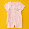 thumbnail image 2 of COM1950s Pyjamas d'Été pour Filles, Pyjamas d'Été pour Filles, Pyjama d'Été Mince pour Enfant Nouveau-Né à Imprimé Col Rond à Manches Courtes et Grenouillères, Pyjamas d'Été pour Enfants, Pyjama pour Nouveau-Né Fille, 2 of 3