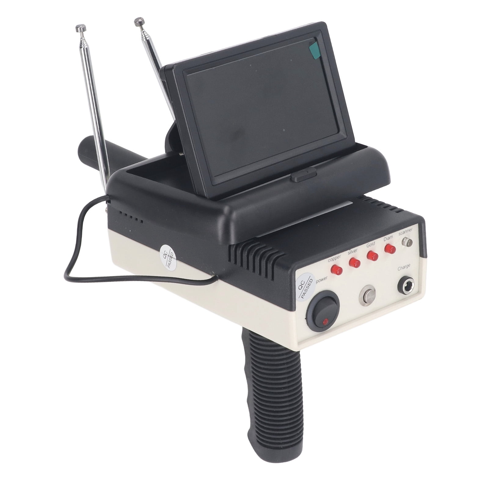 Metal Detector 1500m Range, 30m Depth Underground Metal Finder Scanner Equipment with Display for Gold Silver Copper, Metal Detector for Adults, High Accuracy