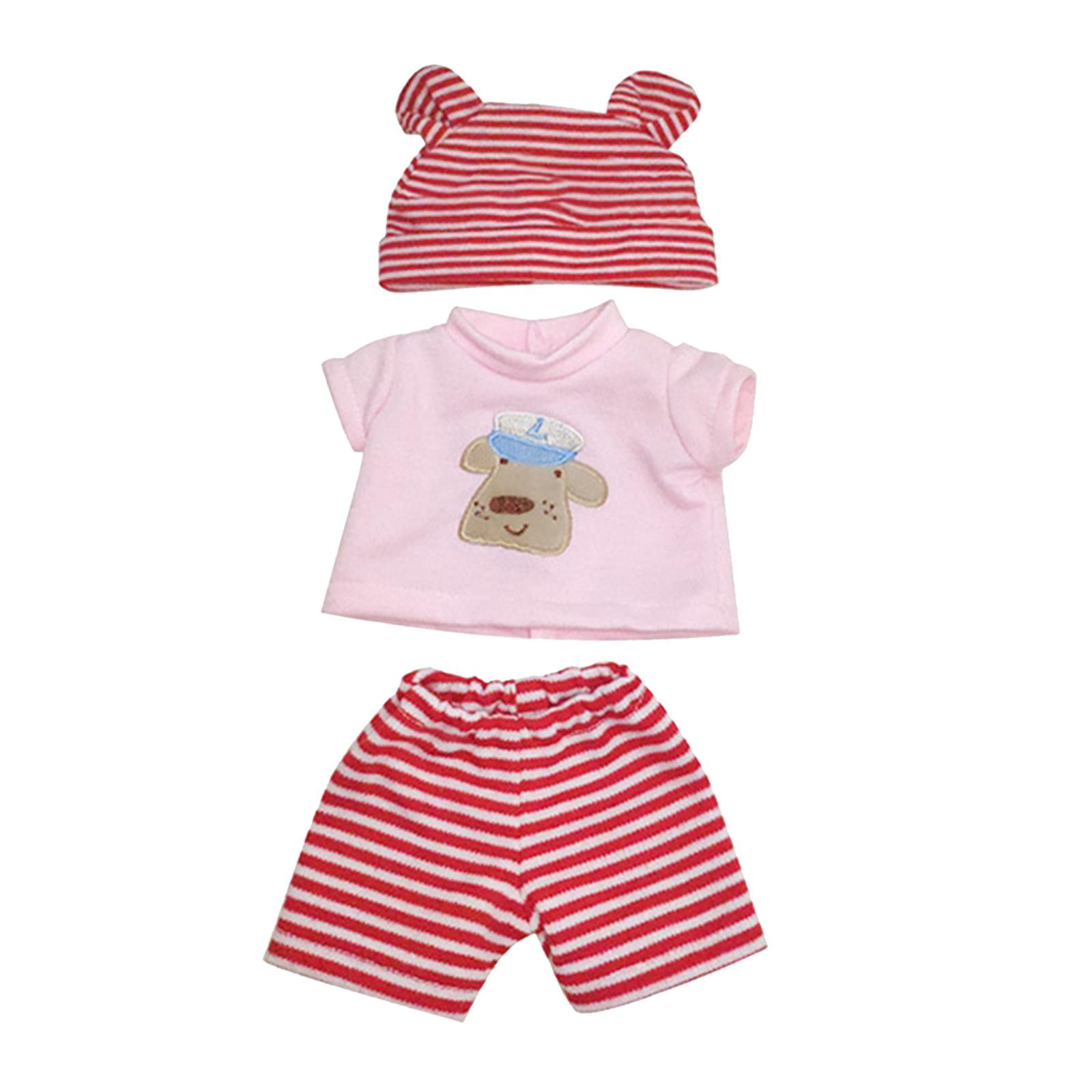 Esquirla Vêtements de Poupée Bébé Faits à la Main Costumes Pyjamas pour Poupées Bébé de 30 cm Style4