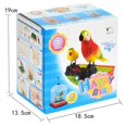thumbnail image 4 of thinsony Kids Sound Voice Control Activate Chirping Singing Bird Cage for Children Funny Toy Christmas Gift, 4 of 8