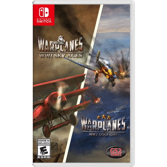 Warplanes: WWI Sky Aces + Warplanes: WW2 Dogfight (Nintendo Switch)