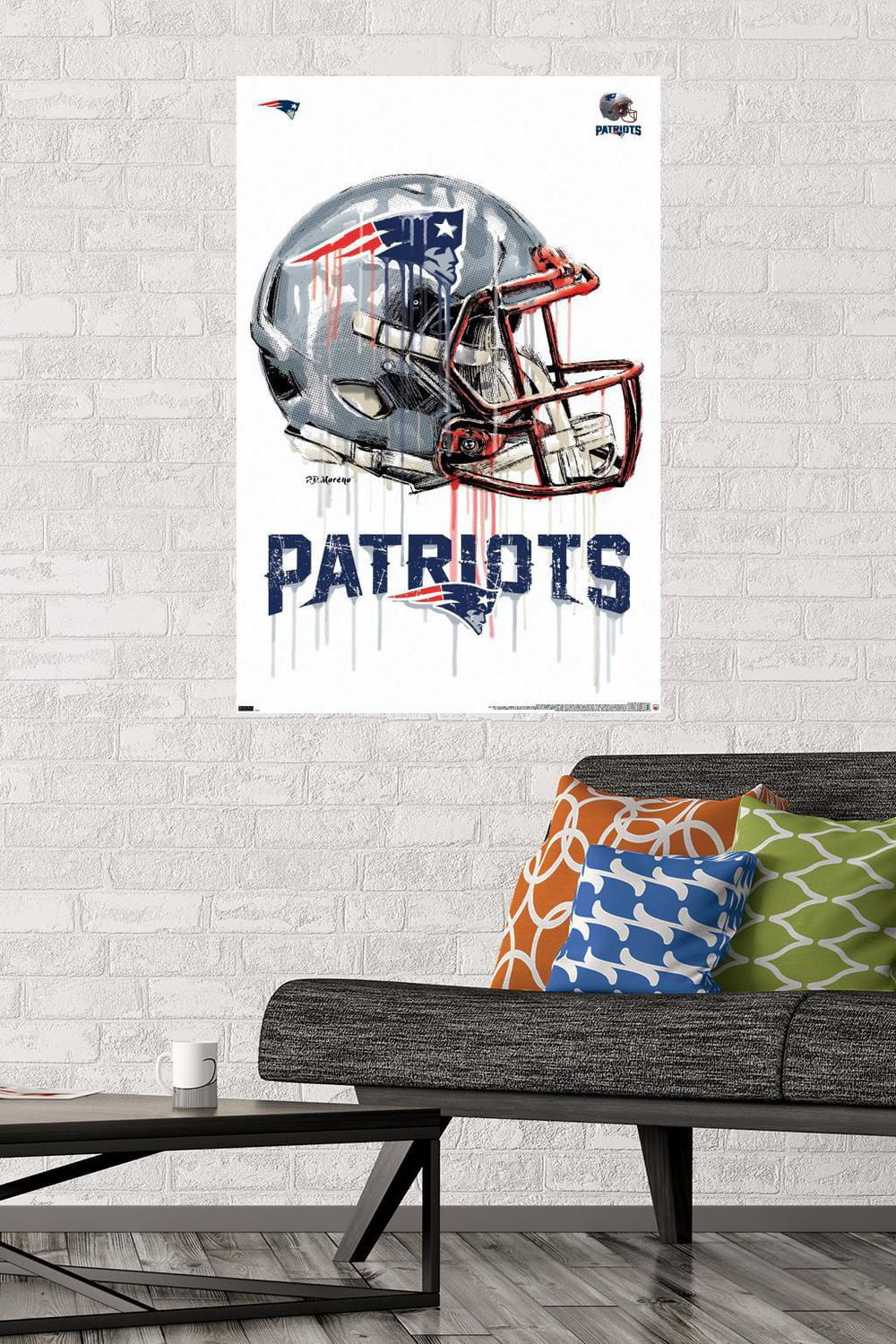 NFL Patriots de la Nouvelle-Angleterre - Casque anti-goutte 20