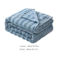 thumbnail image 3 of Tyidzon Throw Blanket Solid Colour Flannel Rabbits Hair Blanket Nap Cover Blanket Heavy Sofa Blanket Velvet Blanket, 3 of 8