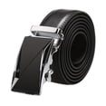 thumbnail image 1 of INSPIRE CHIC Men's Ratchet Automatic Buckle Large Leather Dress Belt Width 1 3/8', 1 of 6