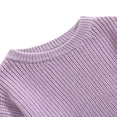 thumbnail image 3 of Toddler Boys Girls Knit Sweater Oversized Sweatshirt Fall Winter Pullover Tops, 3 of 6