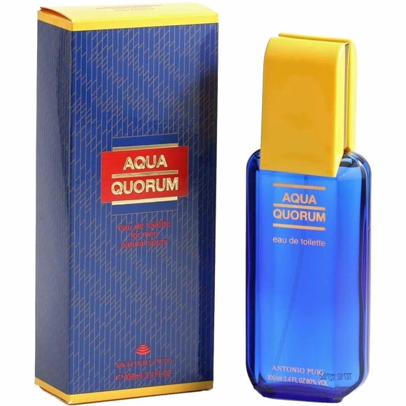 (pack 6) Aqua Quorum Cologne By Antonio Puig Eau De Toilette Spray3.4 oz
