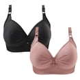 thumbnail image 1 of Women's Bra Full-Coverage Bra Feature V-Neck Push-up Bra Style W-1751 Pinks 38, 1 of 6
