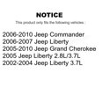 thumbnail image 2 of PUR Filtre à Air (2 Pack) pour Voiture Jeep Liberty Grand Cherokee Commander K57-100068, 2 of 2