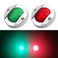 thumbnail image 1 of 2X Red Green Navigation Boat Light LED 12V Yacht Stern Signal Lamp Marine Lights, 1 of 12