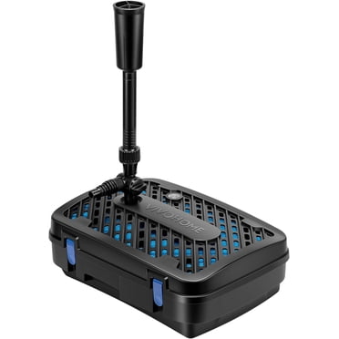 SPECSTAR All-in-One Pond Filter Fountain System Kits, 790 GPH Submersible Water Pump for Ponds up to 1320 Gallons