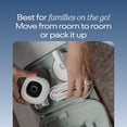 thumbnail image 4 of Nanit Pro Smart Baby Monitor & Flex Stand - 1080p Secure Wi-Fi Video camera, Sensor-Free Sleep & Breathing Motion Tracker, 2-Way Audio, Sound & Motion Alerts, Night Vision, and Breathing Band - White, 4 of 4