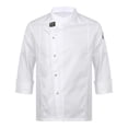thumbnail image 3 of Aislor Unisex Short Sleeve/Long Sleeve Chef Coat Jacket Kitchen Uniform Restaurant Hotel Cook Jacket White Long Sleeve XL, 3 of 7