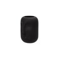 thumbnail image 1 of Sagebrook Home Vase Visage en Verre 10 Pouces, Noir, 1 of 1
