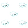thumbnail image 3 of Dalazy Adult Optical Trial Lens Frame Eyeglasses Optometry Tool Optician Optic Blue 62mm 5Set, 3 of 6