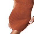 thumbnail image 4 of Robes Moulantes pour Femmes Été Tricot Creux Out Nuit Midi Maxi Robe Sans Manches Longue Coupe Robe, 4 of 6