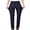 Blue, variant on Chbgutlmr Dress Pants for Men Plus Size High Waist Button Lightweight Suit Pants Work Business Trousers