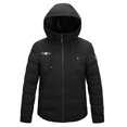 thumbnail image 1 of Penkiiy Heated Jackets for Women Men USB Intelligent Constant Temperature Heated Windproof Plus Size Men And Women Winter 4 Heated Jacket Coat XXL Black, 1 of 9