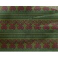 thumbnail image 4 of oneOone Georgette Viscose Fabric Chevron & Swirl Block Fabric Prints By Yard 42 Inch Wide, 4 of 4