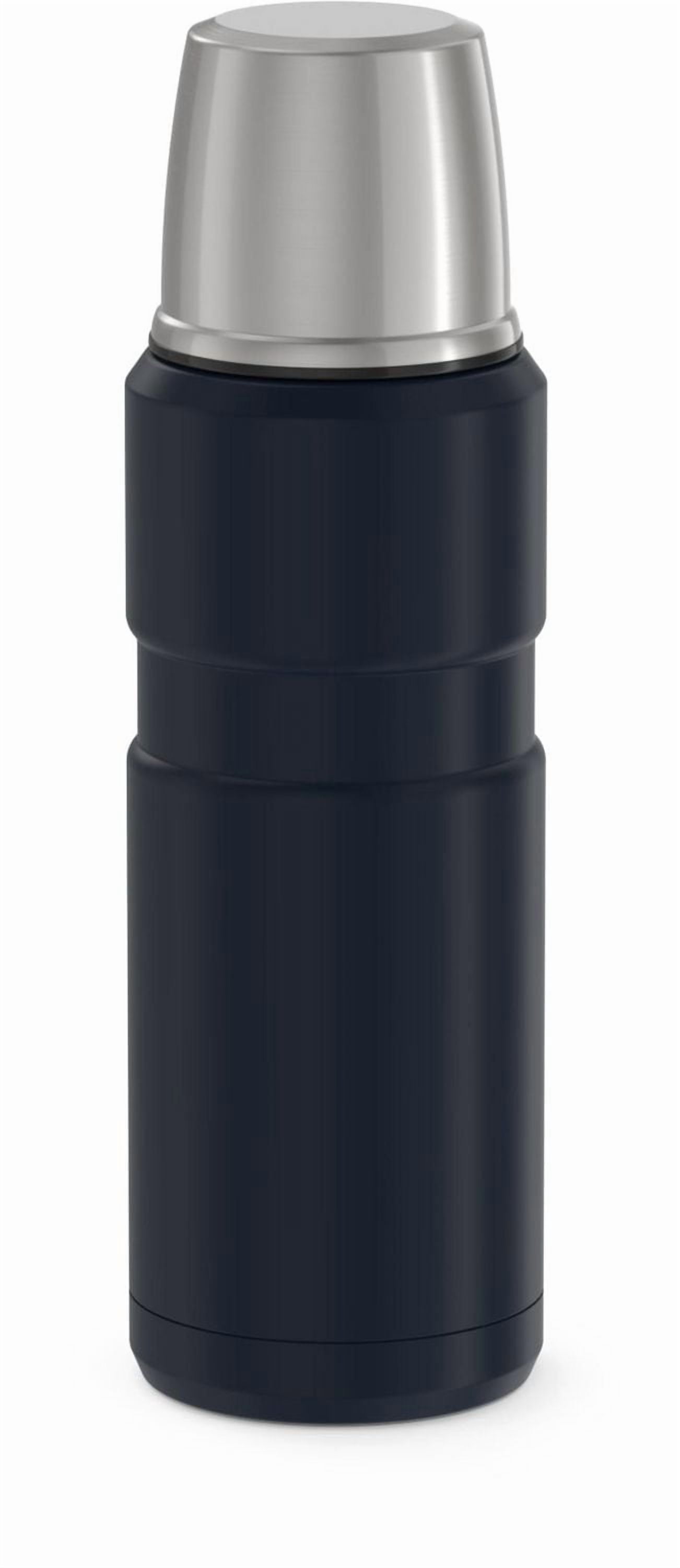 Thermos Stainless King Vacuum Insulated 16 oz Compact Bottle, Midnight Blue