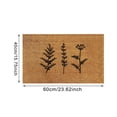 thumbnail image 3 of Days Sales Interesting Plant Summer Front Door Mat Indoor Outdoor Entrance Absorbent Carpet Rugs Floor Mat Simple Modern Welcome Front Porch Decor for Entryway, Kitchen Use - Home Decor 16x24IN, 3 of 6