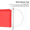 thumbnail image 3 of Durable Stainless Steel Wind Indicator Flag Lightweight Nylon Sailboat Yacht Windsock for Easy Wind Direction Measurement, 3 of 7