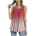 thumbnail image 1 of Birdeem Blouse Sans Manches Décontractée d'Été pour Femmes, Col Ras du Cou, Hauts, T-Shirt à Imprimé Floral, Gilet pour Femmes, 1 of 6