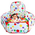 thumbnail image 4 of Children Kids Ocean Ball Pit Pool Game Play Tent with 100pcs Ocean Balls, 4 of 5