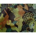thumbnail image 4 of oneOone Silk Tabby Light Green Fabric Tropical Leaves & Leopard Fabric For Sewing Printed Craft Fabric By The Yard 42 Inch Wide, 4 of 4