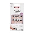 thumbnail image 1 of KISS Salon Acrylic French, Flame, Short Coffin, 1 of 8