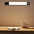 thumbnail image 1 of Renjiang Motion Sensor LED Light Bar Indoor, Rechargeable Under Cabinet Lighting Wireless, Magnetic Battery Powered Operated Wall Strip Lights for Desk Mirror Closet, 1 of 7
