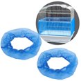 thumbnail image 4 of Bird Cage Cover Bird Cage Cover Polyester 2Pcs Bird Cage Cover Birdcage Polyester Mesh Cover Seed Catcher Universal Parrots Cage Accessories, 4 of 8