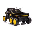 thumbnail image 5 of Tracteur à 6 Roues 24 V Voiture Électrique pour Enfants 2 Places 4x4 avec Télécommande, 5 of 5