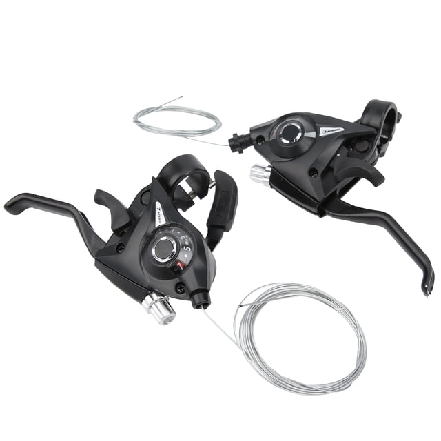 21 Speed Shifter, Brake Shifter Levers Combo 21 Speed Convenient To Use with Stainless Steel Brake Cable for Brake for Cycling