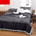 thumbnail image 4 of VogueV Queen-Size Cooling Comforter 170x200cm - Temperature-Regulating Bedding Grey, 4 of 7