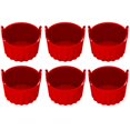thumbnail image 1 of 6-Piece Silicone Baking Cups for Air Fryer,Versatile Ramekins for Eggs,Muffins,Cupcakes Heat Resistant,Non-Stick,Multi-Color Set, 1 of 6
