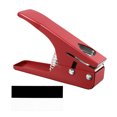 thumbnail image 2 of Adjustable Multifunctional Portable Guitar Pick Cutter Maker Metal Plastic Material DIY Guitar Picks Hole Puncher, 2 of 8
