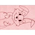 thumbnail image 1 of Ahgly Company Tapis d'Intérieur Rectangulaire de Style Transitionnel, Lavable à la Machine, Pastel Rouge Rose, 4 Pieds x 6 Pieds, 1 of 7