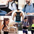 thumbnail image 3 of Tignapoo Neoprene Back Support Posture Corrector for Men and Women - Adjustable Black Brace for Improved Alignment and Pain Relief - Sizes S to 3XL Available, 3 of 6
